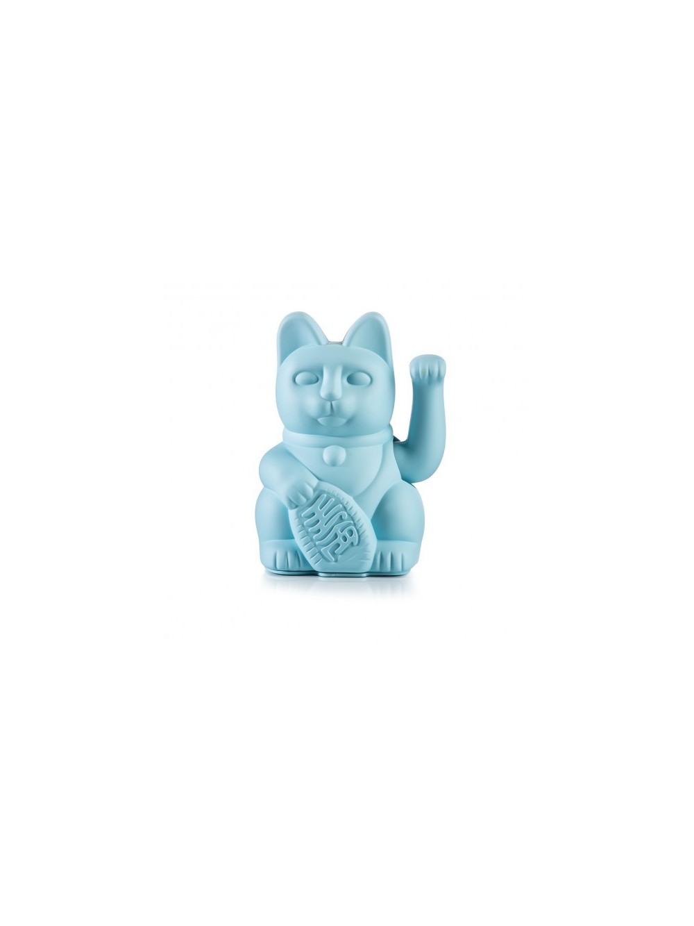 CHAT PORTE-BONHEUR BLUE 15X10.5CM
