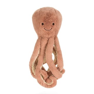 Peluche petite pieuvre rose