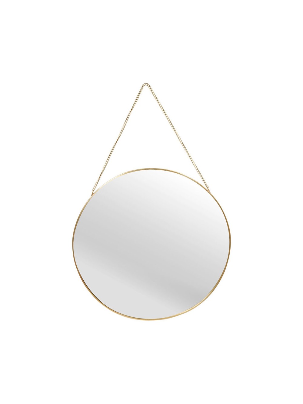 MIROIR MURAL ROND METAL