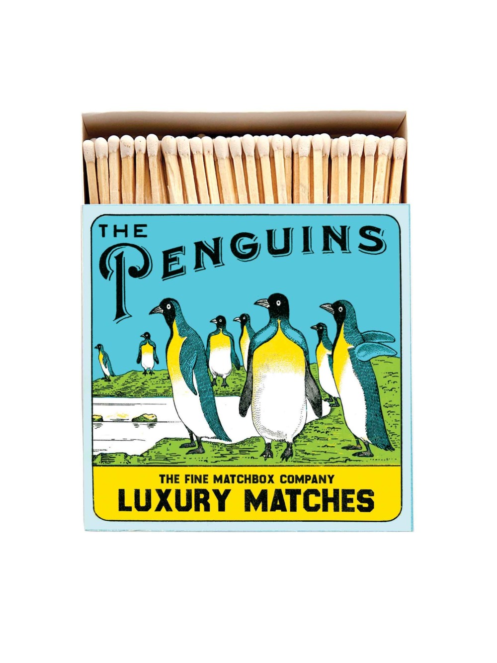 BOITS D'ALLUMETTES PINGOUINS