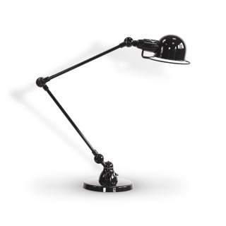 LAMPE A POSER SIGNAL SI333 2X30CM / NOIR BRILLANT 9011