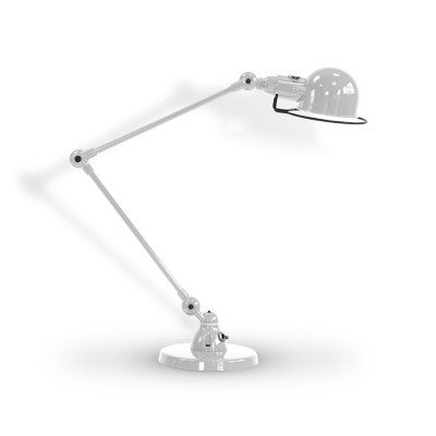 LAMPE A POSER SIGNAL SI333 2X30CM / GRIS ARGENT 9006