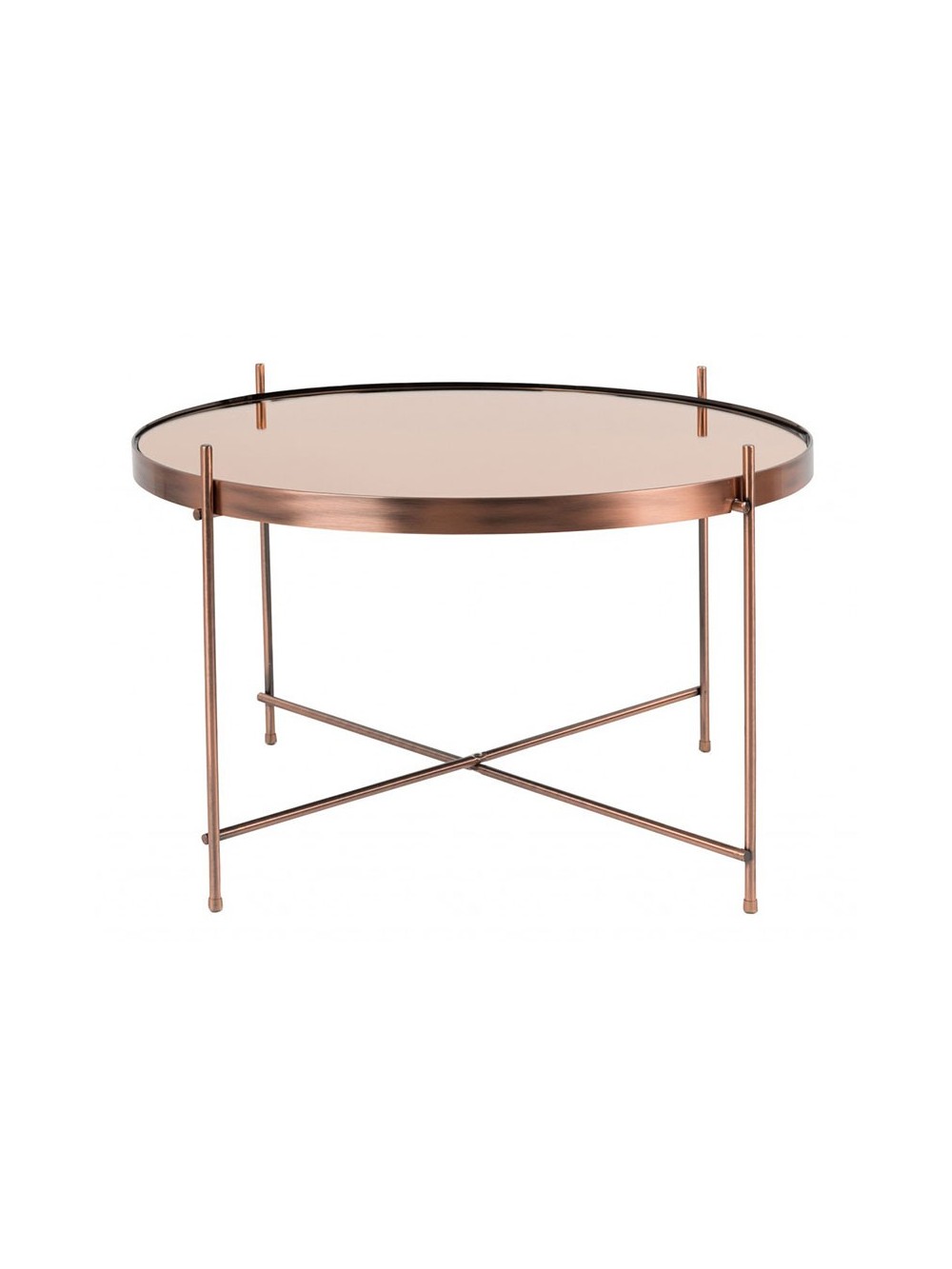 TABLE CUPID LARGE CUIVRE
